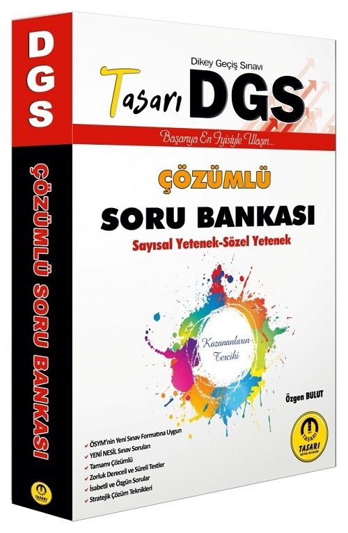 SÜPER FİYAT Tasarı 2020 DGS Soru Bankası Çözümlü Tasarı Yayınları SÜPER FİYAT Tasarı 2020 DGS Soru Bankası Çözümlü Tasarı Yayınları