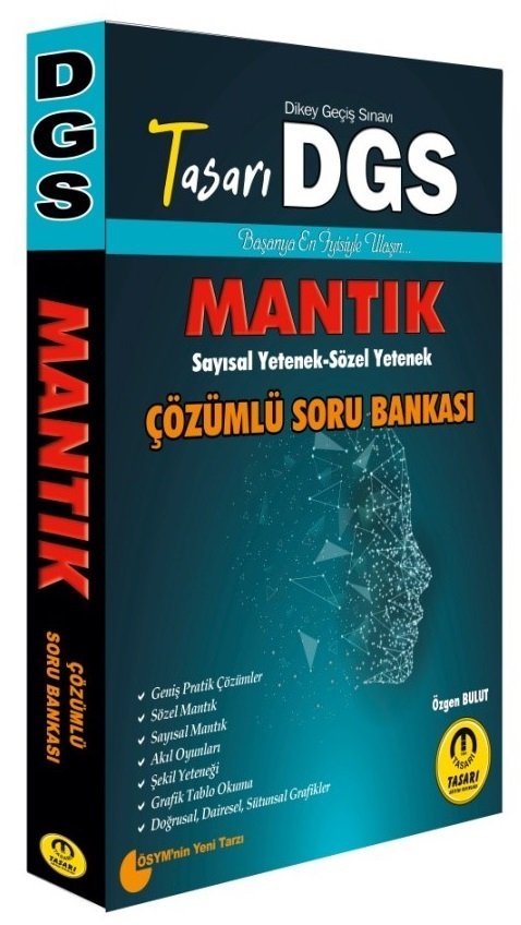 Tasarı DGS Mantık Sayısal-Sözel Yetenek Soru Bankası Çözümlü Tasarı Yayınları Tasarı DGS Mantık Sayısal-Sözel Yetenek Soru Bankası Çözümlü Tasarı Yayınları