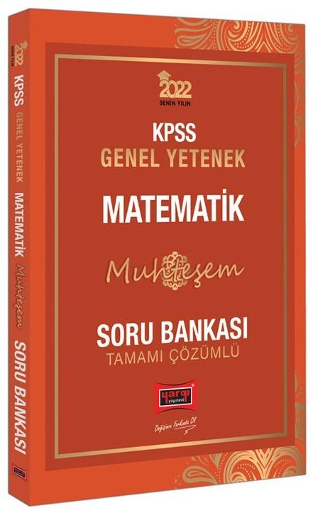 Yargı 2022 KPSS Matematik Muhteşem Soru Bankası Çözümlü Yargı Yayınları Yargı 2022 KPSS Matematik Muhteşem Soru Bankası Çözümlü Yargı Yayınları