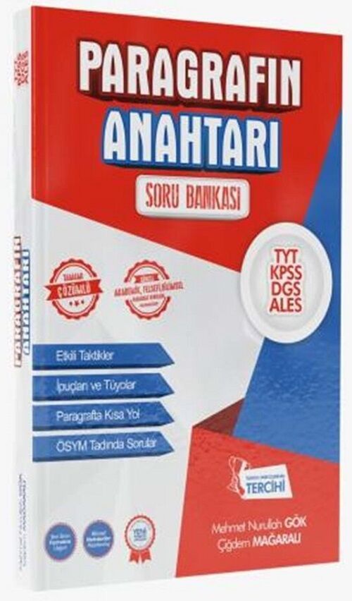 Mehmet Nurullah Gök TYT KPSS ALES DGS Paragrafın Anahtarı Soru Bankası Mehmet Nurullah Gök Çiğdem Mağaralı Mehmet Nurullah Gök TYT KPSS ALES DGS Paragrafın Anahtarı Soru Bankası Mehmet Nurullah Gök Çiğdem Mağaralı