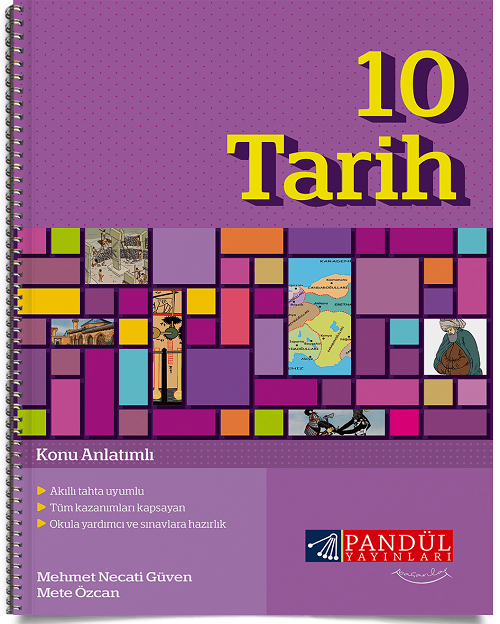 Pandül 10. Sınıf Tarih Konu Anlatımlı Defter Pandül Yayınları Pandül 10. Sınıf Tarih Konu Anlatımlı Defter Pandül Yayınları