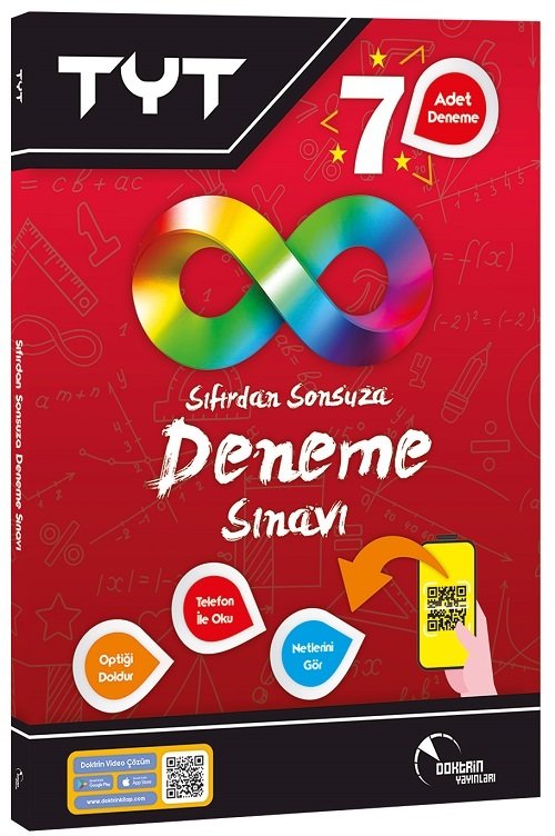 Doktrin YKS TYT Sıfırdan Sonsuza 7 Deneme Video Çözümlü Doktrin Yayınları Doktrin YKS TYT Sıfırdan Sonsuza 7 Deneme Video Çözümlü Doktrin Yayınları