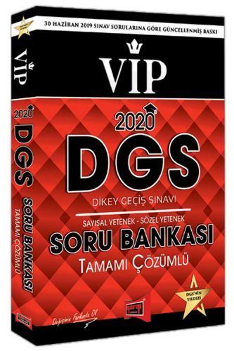 Yargı 2020 DGS VIP Soru Bankası Çözümlü Yargı Yayınları