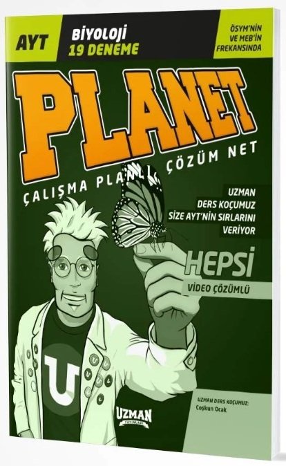 Uzman YKS AYT Biyoloji Planet 19 Deneme Video Çözümlü Uzman Yayınları Uzman YKS AYT Biyoloji Planet 19 Deneme Video Çözümlü Uzman Yayınları