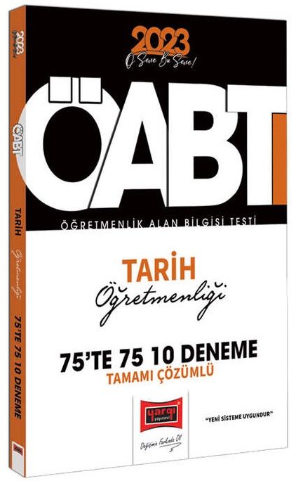 Yargı 2023 ÖABT Tarih Öğretmenliği 75 te 75 10 Deneme Çözümlü Yargı Yayınları Yargı 2023 ÖABT Tarih Öğretmenliği 75 te 75 10 Deneme Çözümlü Yargı Yayınları