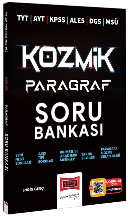 Yargı TYT AYT KPSS ALES DGS MSÜ Kozmik Paragraf Soru Bankası Çözümlü Yargı Yayınları Yargı TYT AYT KPSS ALES DGS MSÜ Kozmik Paragraf Soru Bankası Çözümlü Yargı Yayınları