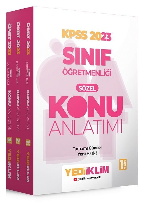 Yediiklim 2023 ÖABT Sınıf Öğretmenliği Konu Anlatımı Modüler Set Yediiklim Yayınları Yediiklim 2023 ÖABT Sınıf Öğretmenliği Konu Anlatımı Modüler Set Yediiklim Yayınları