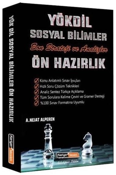 SÜPER FİYAT Kariyer Meslek YÖKDİL Sosyal Bilimler Son Strateji ve Analizler Ön Hazırlık Kariyer Meslek Yayınları SÜPER FİYAT Kariyer Meslek YÖKDİL Sosyal Bilimler Son Strateji ve Analizler Ön Hazırlık Kariyer Meslek Yayınları