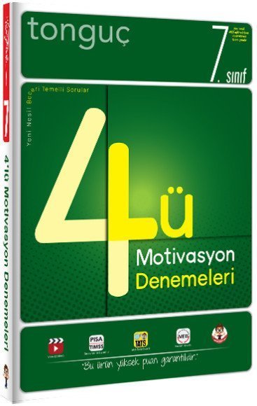 Tonguç 7. Sınıf 4 lü Motivasyon Denemeleri Tonguç Akademi Tonguç 7. Sınıf 4 lü Motivasyon Denemeleri Tonguç Akademi
