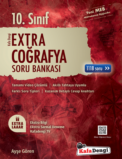 Kafadengi 10. Sınıf Coğrafya Extra Soru Bankası Kafadengi Yayınları Kafadengi 10. Sınıf Coğrafya Extra Soru Bankası Kafadengi Yayınları