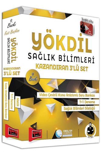 Yargı YÖKDİL Sağlık Bilimleri Kazandıran 3 lü Set Fuat Başkan Yargı Yayınları Yargı YÖKDİL Sağlık Bilimleri Kazandıran 3 lü Set Fuat Başkan Yargı Yayınları