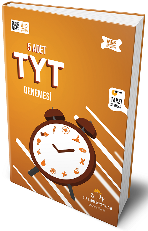 Ders Ortamı YKS TYT 5 li Paket Deneme Ders Ortamı Yayınları Ders Ortamı YKS TYT 5 li Paket Deneme Ders Ortamı Yayınları