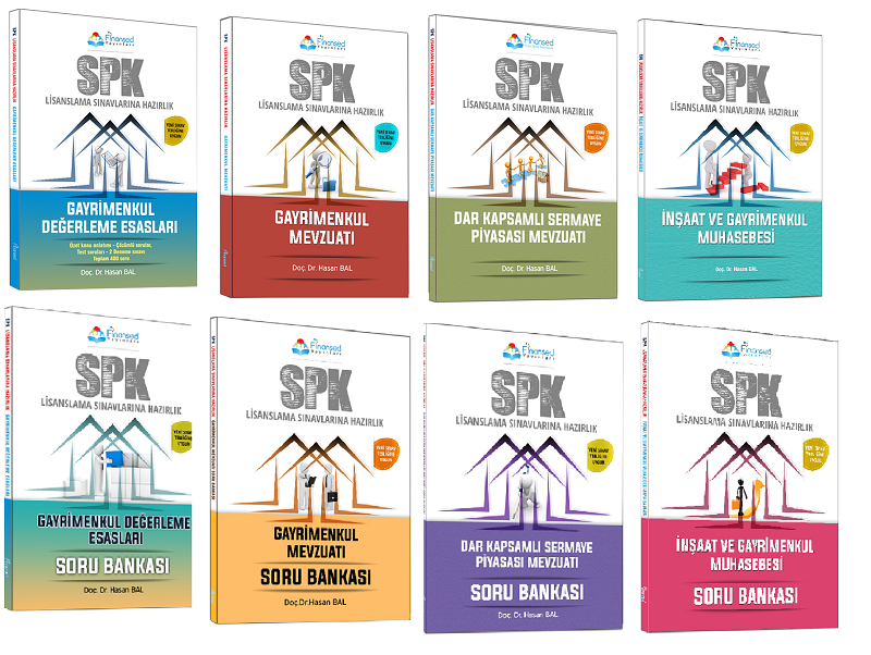 Finansed SPK Gayrimenkul Grubu Konu + Soru 8 li Set Finansed Yayınları Finansed SPK Gayrimenkul Grubu Konu + Soru 8 li Set Finansed Yayınları