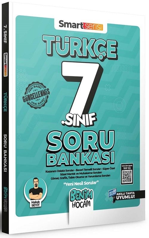 Benim Hocam 7. Sınıf Türkçe Soru Bankası Smart Serisi Benim Hocam Yayınları