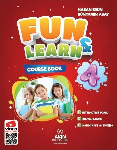 Akın Publishing 4. Sınıf İngilizce Fun and Learn 3 lü Set Akın Publishing YC9426