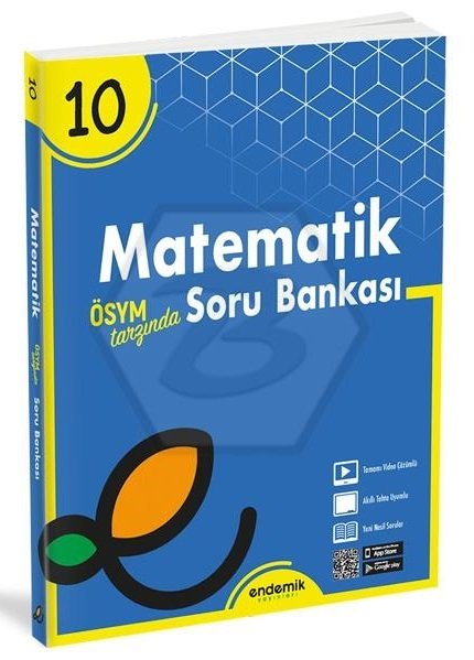 Endemik 10. Sınıf Matematik Soru Bankası Endemik Yayınları Endemik 10. Sınıf Matematik Soru Bankası Endemik Yayınları