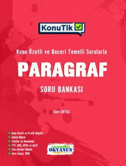 Okyanus YKS TYT AYT KPSS Tüm Adaylar İçin Paragraf KonuTik Konu Özetli Soru Bankası Okyanus Yayınları Okyanus YKS TYT AYT KPSS Tüm Adaylar İçin Paragraf KonuTik Konu Özetli Soru Bankası Okyanus Yayınları
