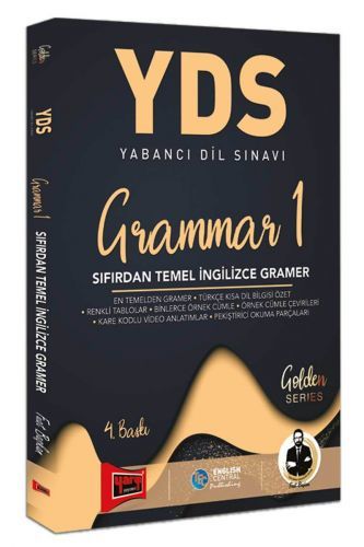 Yargı YDS Grammar-1 Sıfırdan Temel İngilizce Gramer Golden Series - Fuat Başkan 5. Baskı Yargı Yayınları Yargı YDS Grammar-1 Sıfırdan Temel İngilizce Gramer Golden Series - Fuat Başkan 5. Baskı Yargı Yayınları