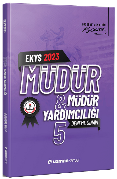 Uzman Kariyer 2023 MEB EKYS Müdür ve Yardımcılığı 5 Deneme Uzman Kariyer Yayınları Uzman Kariyer 2023 MEB EKYS Müdür ve Yardımcılığı 5 Deneme Uzman Kariyer Yayınları