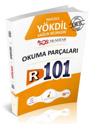 Pelikan 2017 YÖKDİL İngilizce Sağlık Bilimleri R101 Okuma Parçaları Pelikan Yayınları SB10575