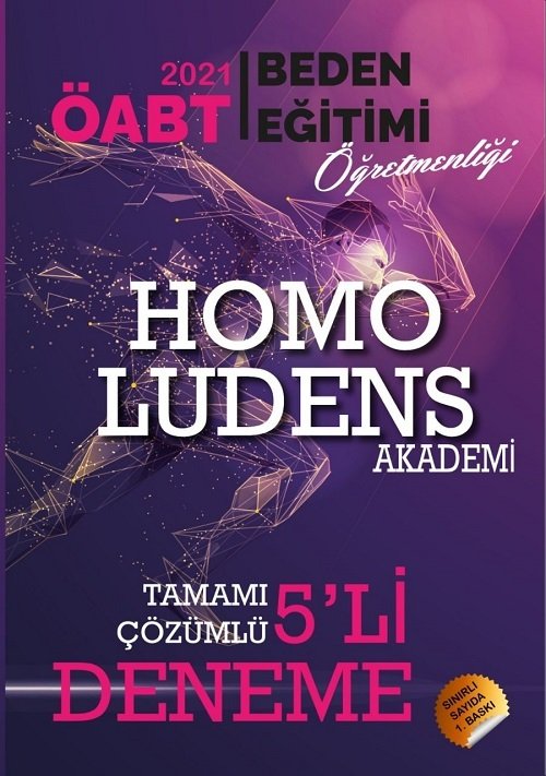 Homo Ludens 2021 ÖABT Beden Eğitimi Öğretmenliği 5 Deneme Çözümlü Homo Ludens Akademi