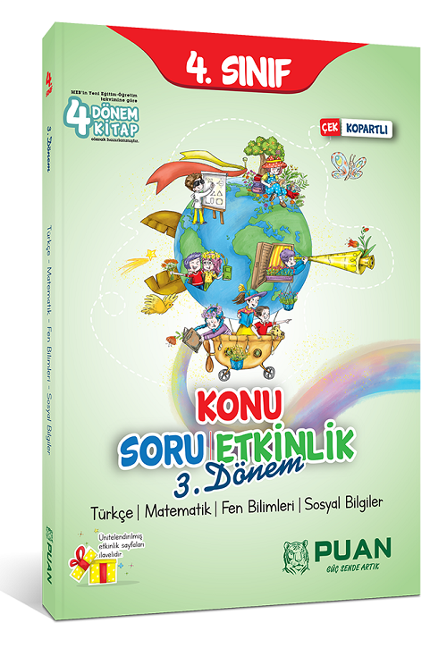 Puan 4. Sınıf 3. Dönem Konu Soru Etkinlik Kitabı Puan Yayınları YC8382 Puan 4. Sınıf 3. Dönem Konu Soru Etkinlik Kitabı Puan Yayınları YC8382