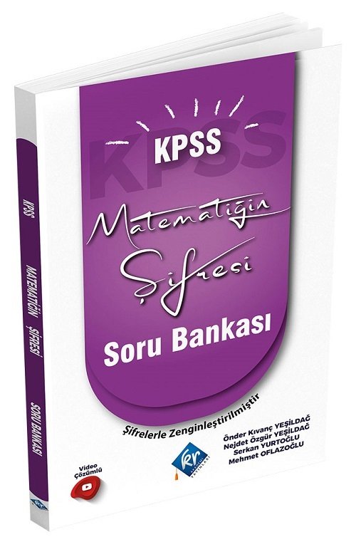 KR Akademi KPSS Matematik Şifresi Soru Bankası Video Çözümlü KR Akademi KR Akademi KPSS Matematik Şifresi Soru Bankası Video Çözümlü KR Akademi
