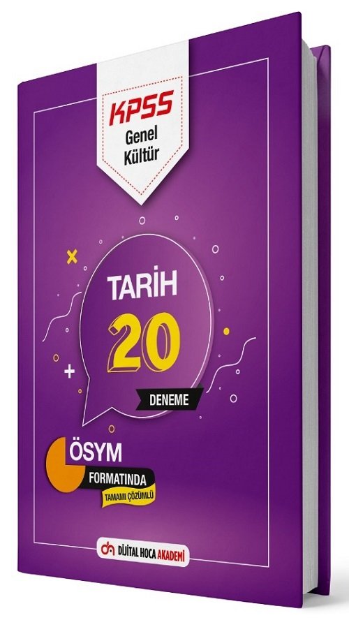 Dijital Hoca KPSS Tarih 20 Deneme Çözümlü Dijital Hoca Akademi Dijital Hoca KPSS Tarih 20 Deneme Çözümlü Dijital Hoca Akademi
