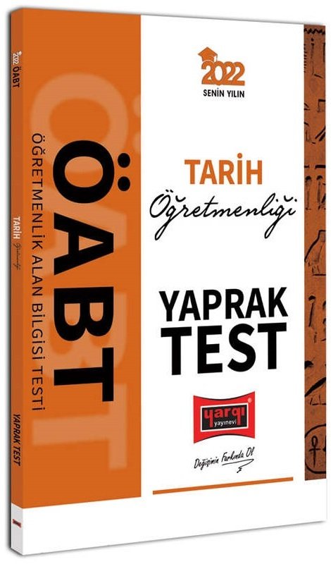 Yargı 2022 ÖABT Tarih Öğretmenliği Yaprak Test Yargı Yayınları Yargı 2022 ÖABT Tarih Öğretmenliği Yaprak Test Yargı Yayınları
