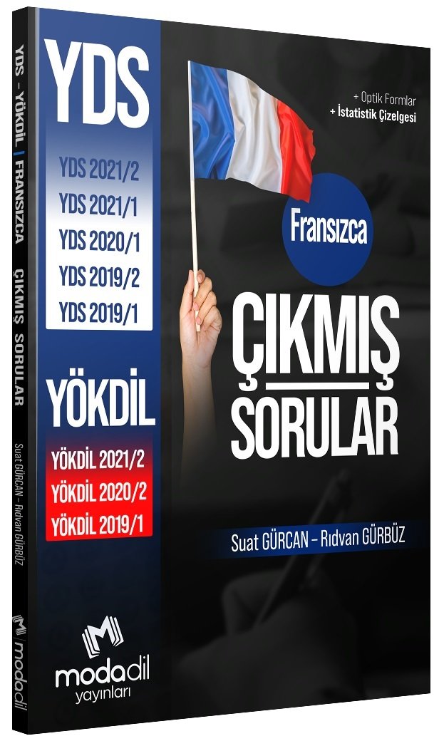 Modadil YDS Fransızca Çıkmış Sorular - Suat Gürcan Rıdvan Gürbüz Modadil Yayınları Modadil YDS Fransızca Çıkmış Sorular - Suat Gürcan Rıdvan Gürbüz Modadil Yayınları