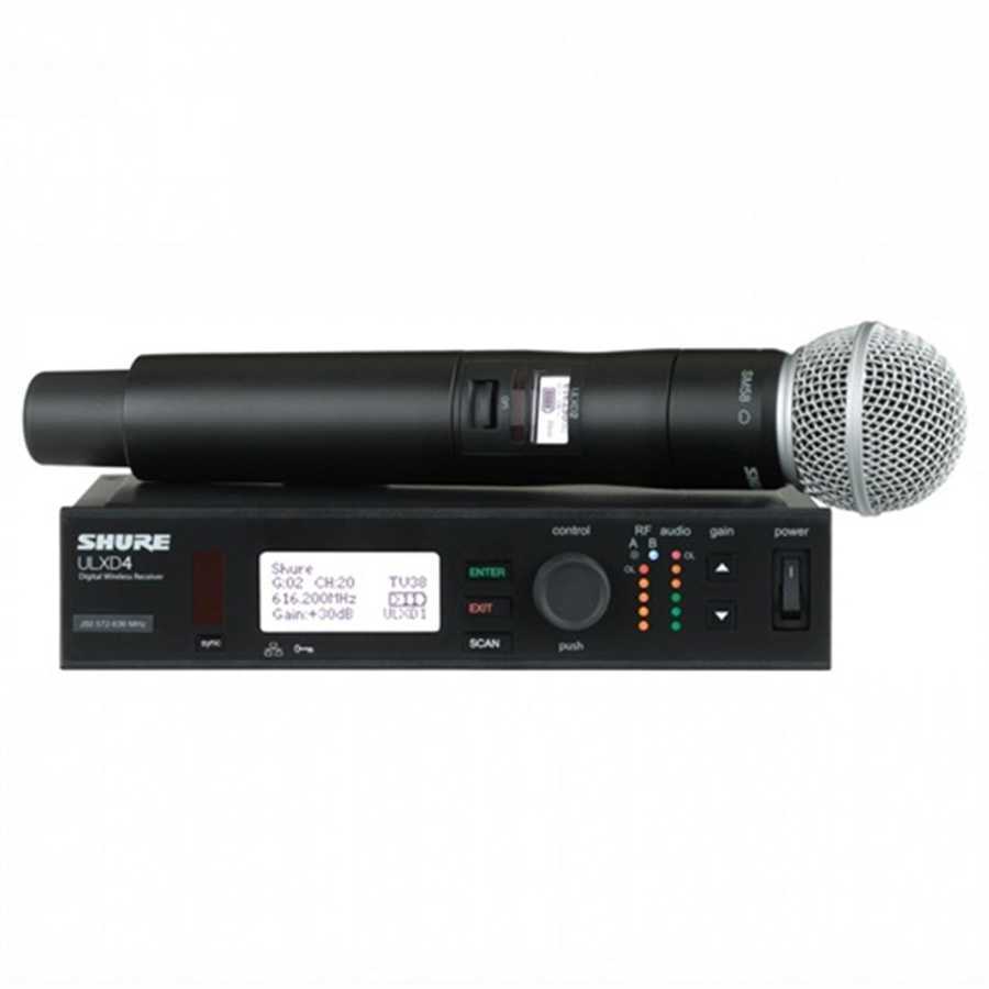 SHURE ULXD24E/SM58 Kablosuz El Mikrofonu Seti