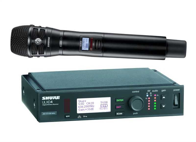 SHURE ULXD24E/K8B Kablosuz El Mikrofonu