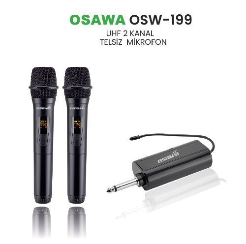 Osawa OSW-199 UHF Çif El Mikrofonu