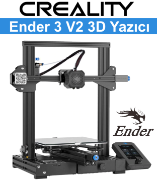 Creality Ender 3 V2 3D Yazıcı - Yeni Versiyon