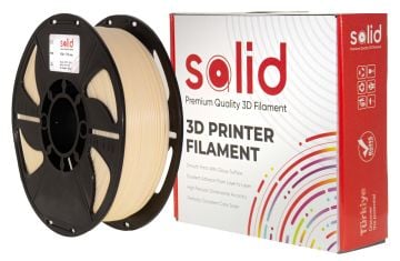 Solid Filament PLA Plus 1.75mm Krem Rengi 1Kg