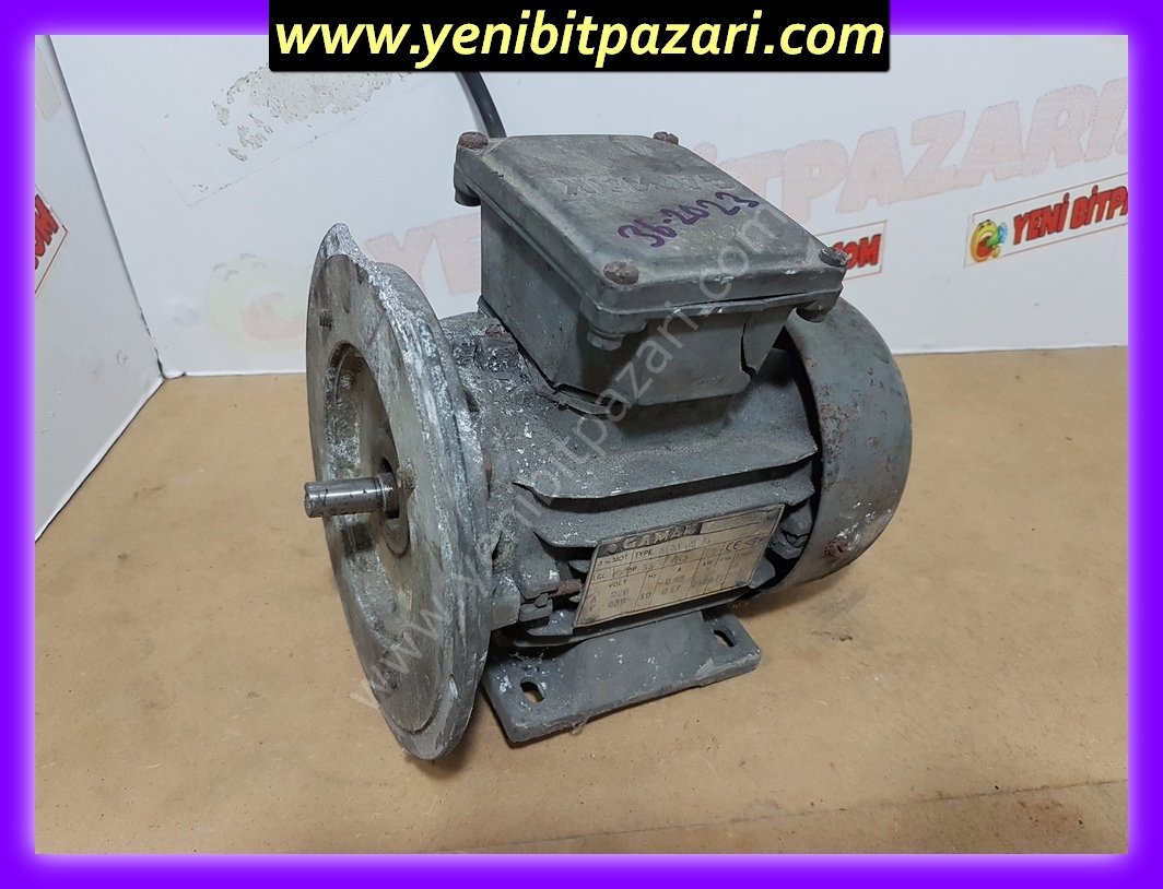 arizali gamak 220 volt 0 18kw 2800 devir ac motor elektrik motoru kalorifer fan motoru orta mil uc tarafi yamuk elektirik verince ugultu var