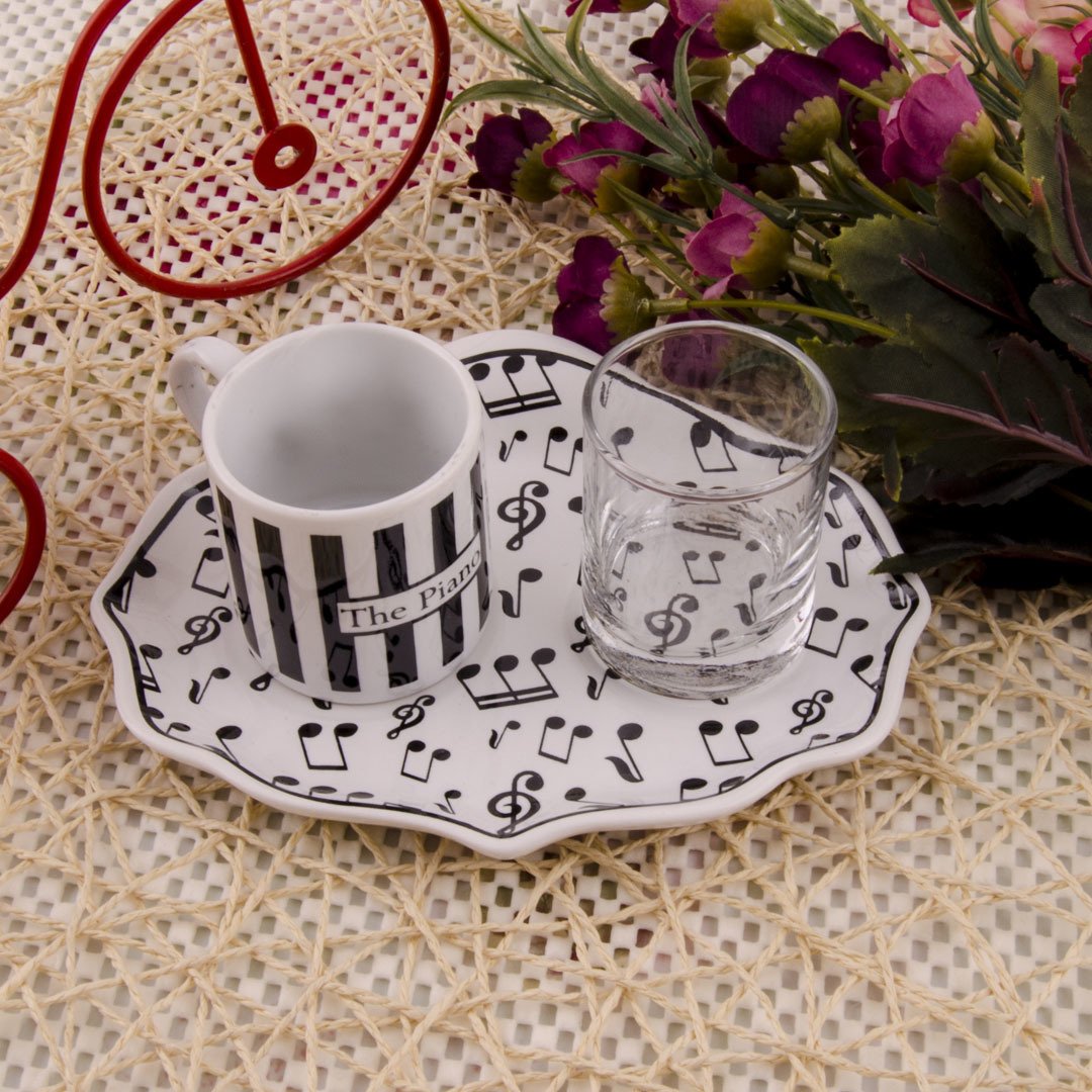 Dekoratif Desenli Kahve Fincanı Tekli KB01 l 35,40 TL l 35,40 TL l