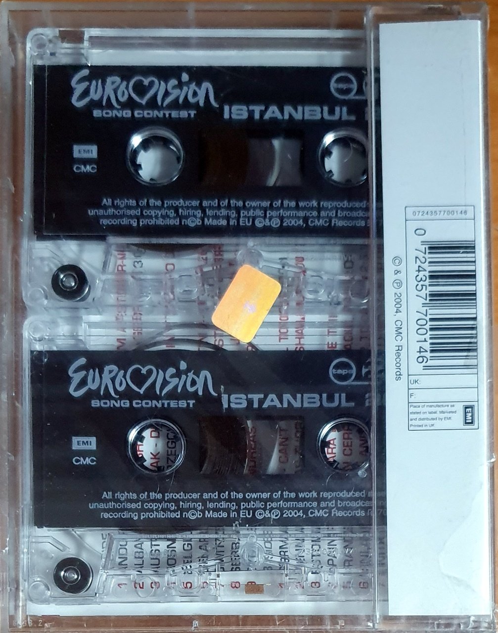 EUROVISION SONG CONTEST / ISTANBUL 2004 (2004) - 2KASET SIFIR