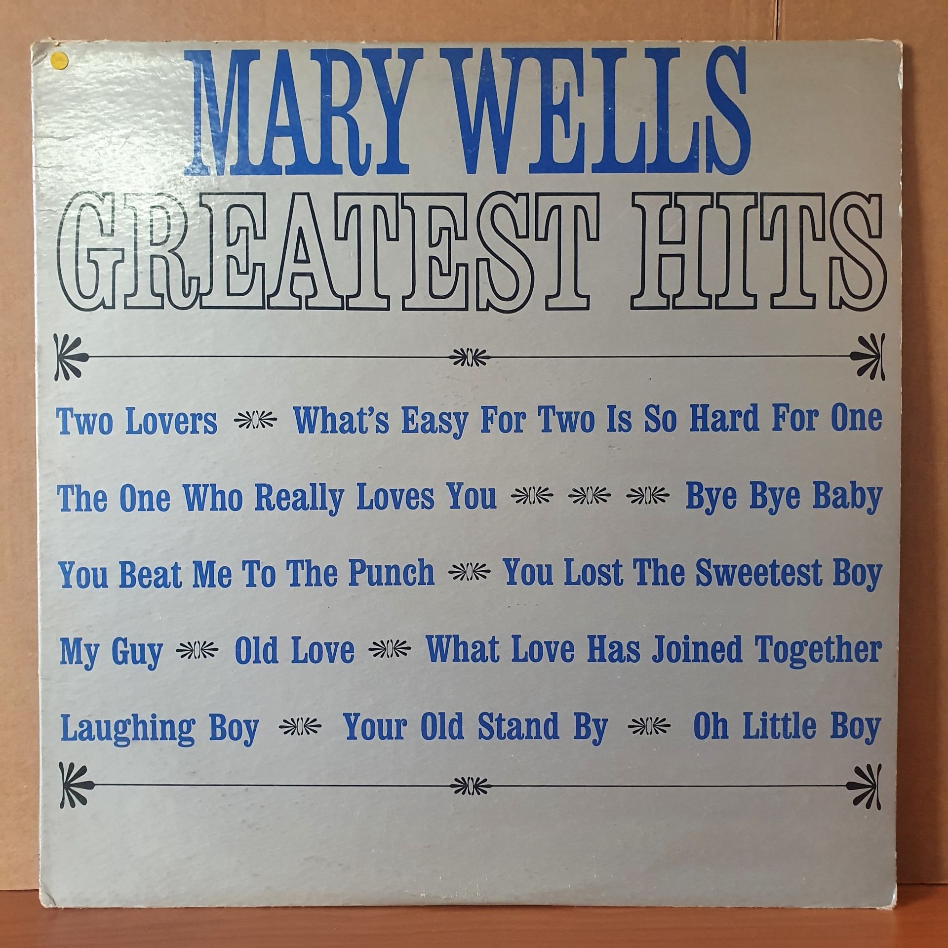 MARY WELLS - GREATEST HITS (1964) - LP 2.EL PLAK