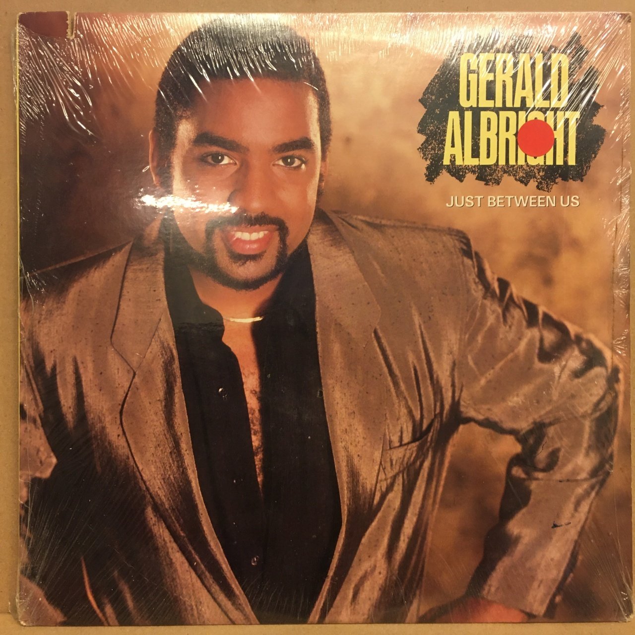 GERALD ALBRIGHT - JUST BETWEEN US 1987 DÖNEM BASKISI SIFIR PLAK