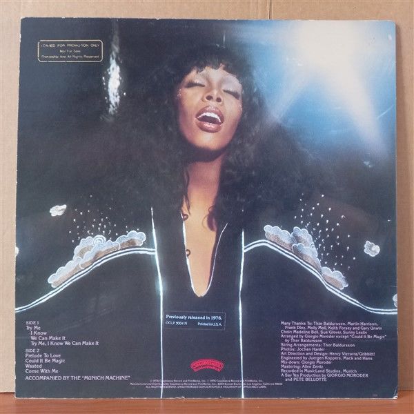 Donna Summer – A Love Trilogy 1976 Lp 2 El Plak