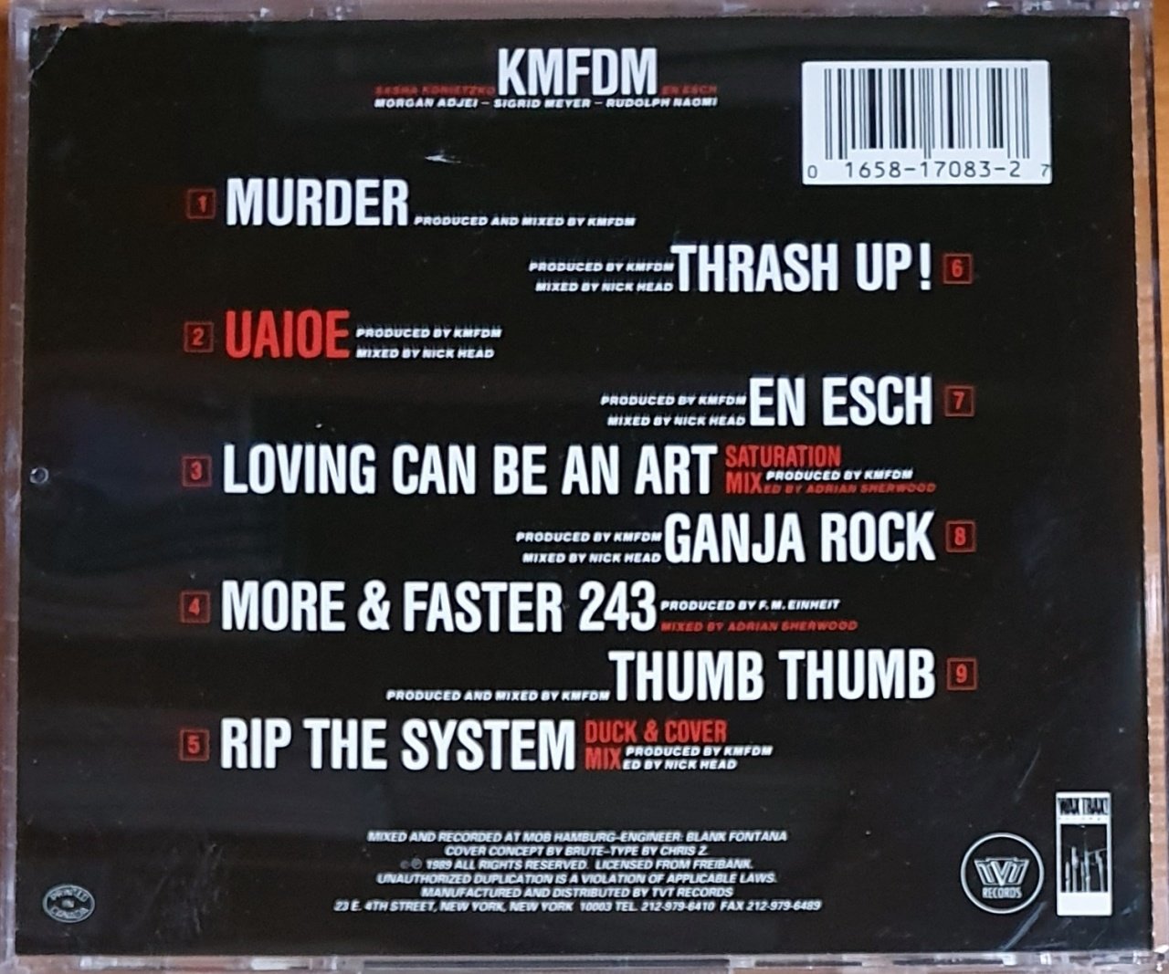 KMFDM - UAIOE