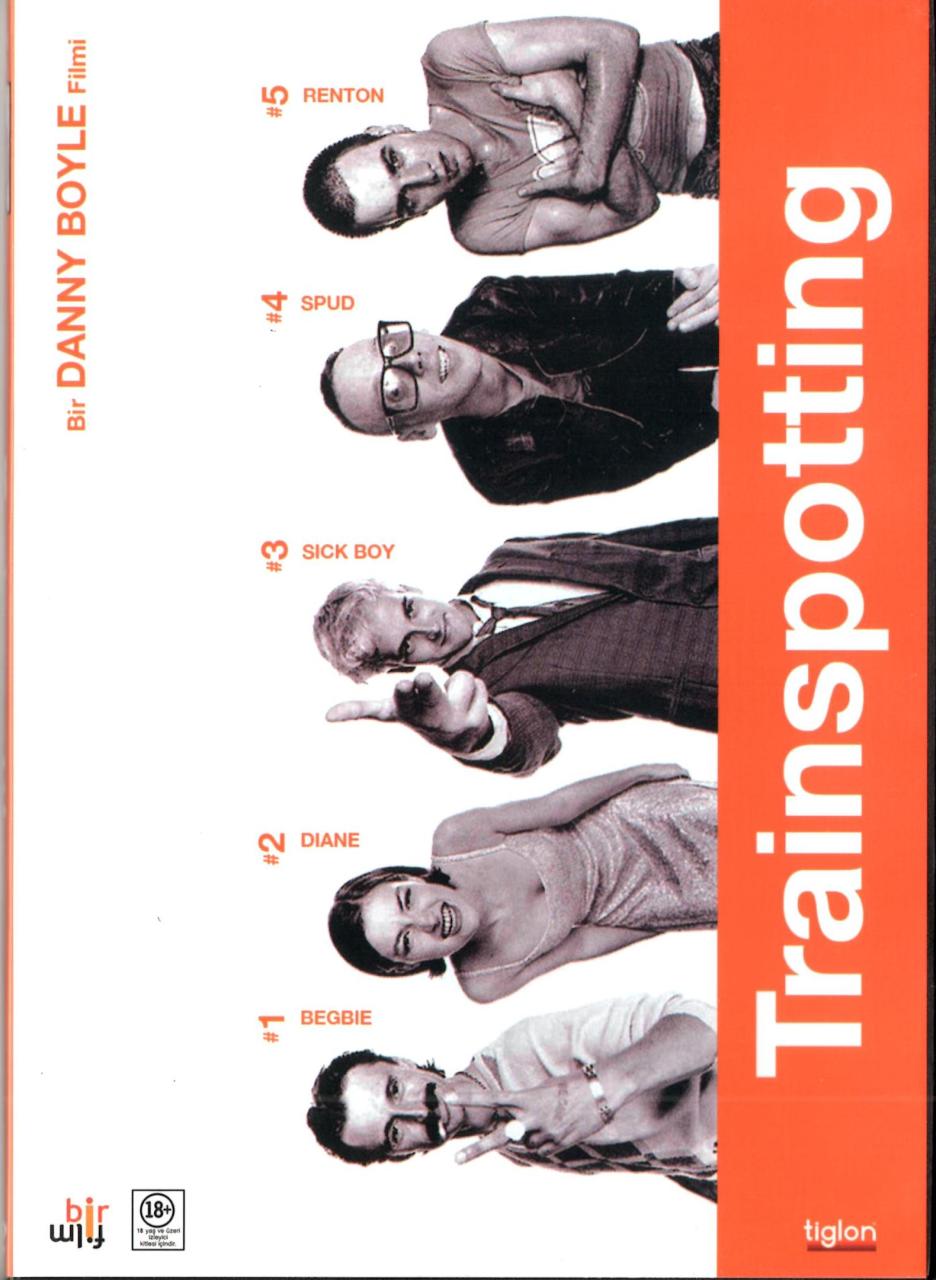 TRAINSPOTTING - EWAN McGREGOR - ROBERT CARLYLE - DANNY BOYLE - DVD 2.EL