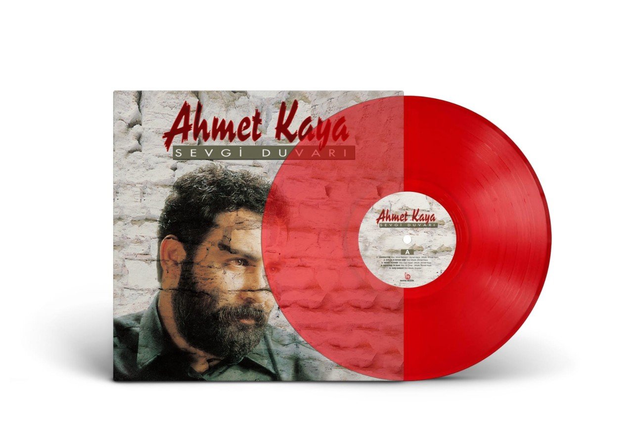 AHMET KAYA SEVGİ DUVARI (1990) LP 2021 BASIM RENKLİ SIFIR PLAK