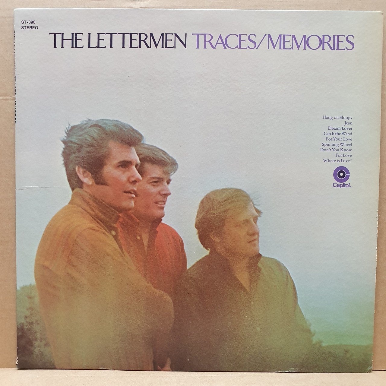 The Lettermen Tracesmemories 1969 Lp 2el Plak