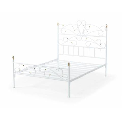 Begonya Metal Ferforje Cift Kisilik Karyola 140x190 Cm Mobilyabazari Cift Kisilik Ferforje Karyola