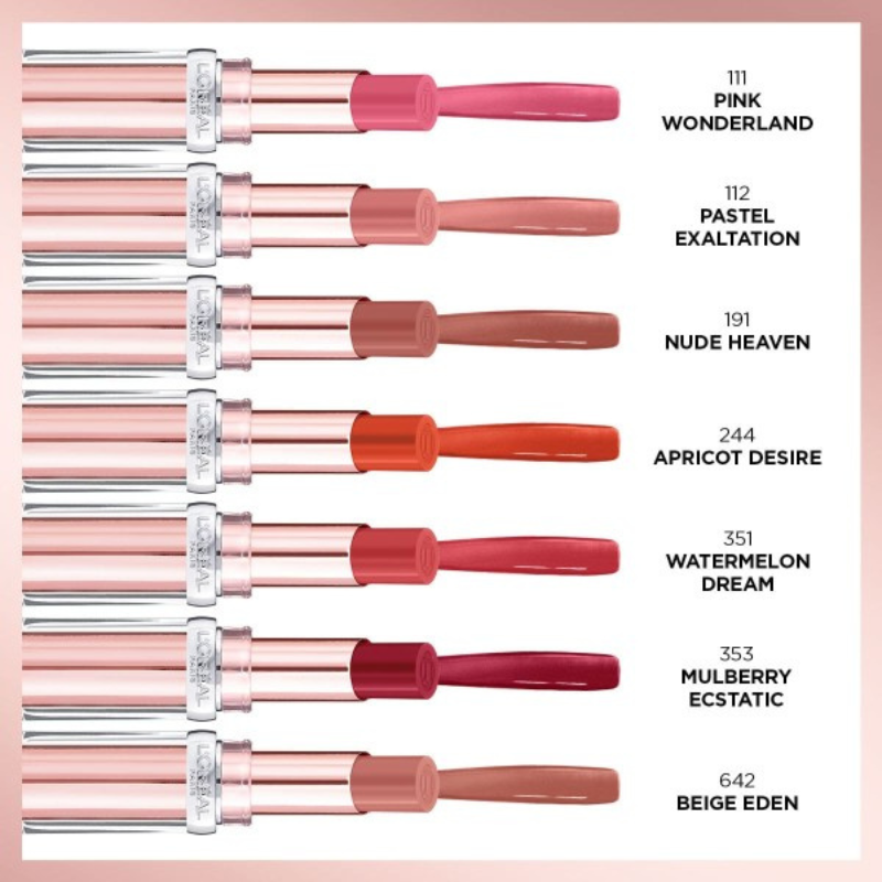 Loreal Paris Glow Paradise BalminLipstick 112 Pastel Exaltation