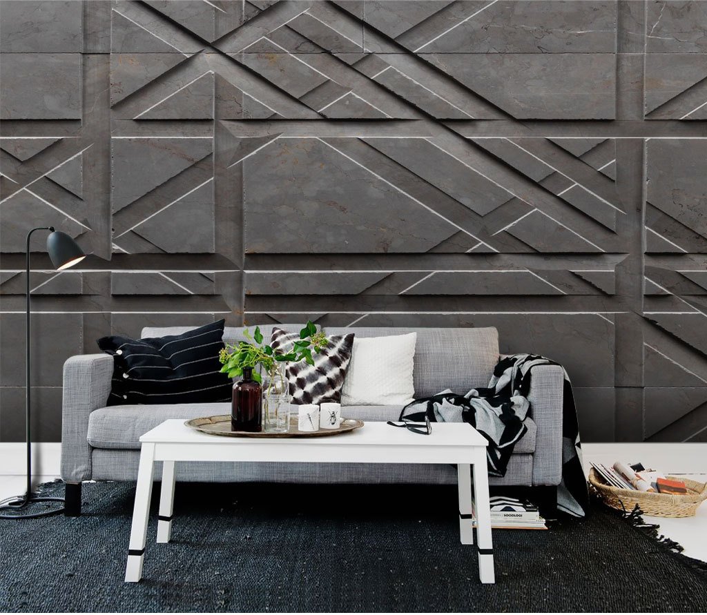 Taş Desenli Duvar Kağıdı PK10391486
