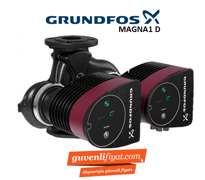 GRUNDFOS MAGNA1 D 100-120 F 450mm DN100 PN6 İKİZ TİP FREKANS