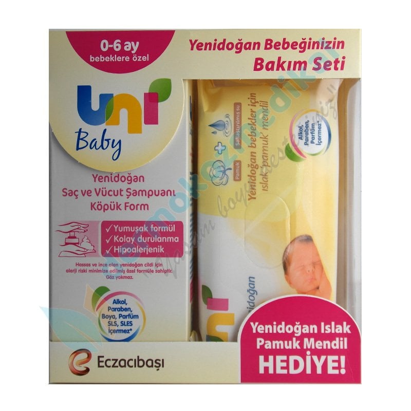 Unibaby Yeni Doğan Bebek Bakım Seti20,40 TL